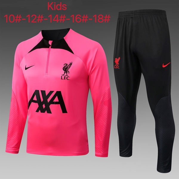 Niños Sudadera De Training Liverpool 2023 Rosa